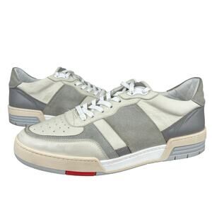 Men's COLLEGIUM Devastator Low In Platinum Suede Casual Sneakers (Sz 11)